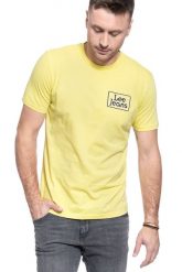 MĘSKI T-SHIRT LEE LEE JEANS TEE SUNBURST REGULAR FIT L65LFENN 112116081. T-shirty Lee, l, bez wzorów, z jeansu, bez kołnierzyka, bez ramiączek. Za 69.99 zł.