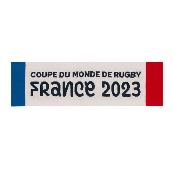 Szalik na Puchar Świata w Rugby 2023 France. Niebieskie szaliki Macron, bez wzorów. Za 128.50 zł.
