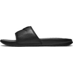 Czarne Klapki Nike Benassi Jdi M 343880-001. Czarne klapki Nike, z dżerseju. W wyprzedaży za 149.00 zł.