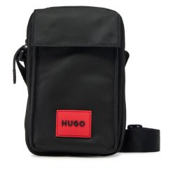 Saszetka HUGO. Czarne saszetki i nerki Hugo, bez wzorów. Za 249.99 zł.