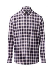 Nils Sundström koszula casual Mężczyźni Regular Fit Bawełna niebieski|biały, S. Białe koszule Nils Sundström, m, bez wzorów, z bawełny, bez kołnierzyka, bez ramiączek. Za 159.95 zł.
