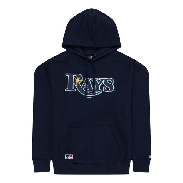Bluza z kapturem Rays Nos MLB Regular. Niebieskie bluzy New Era, m, bez wzorów, z kapturem. Za 293.50 zł.