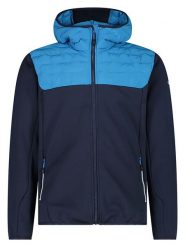 CMP Kurtka hybrydowa w kolorze granatowym rozmiar: 54. Niebieskie kurtki outdoor i hardshell CMP, bez wzorów, z puchu, bez kaptura. Za 212.62 zł.