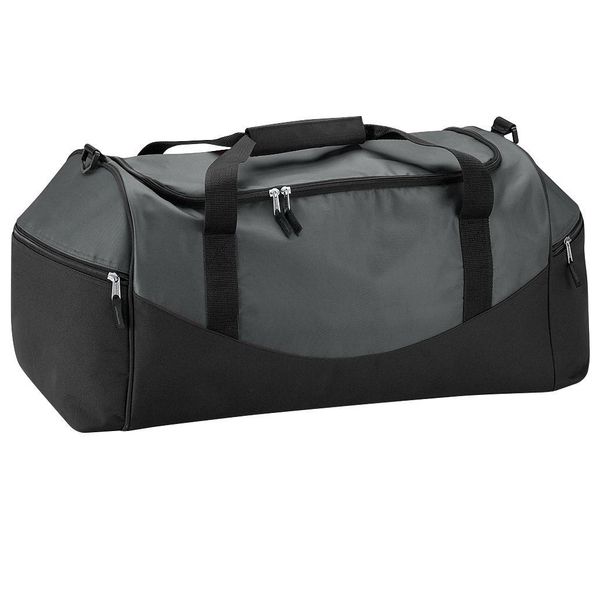 Torba Sportowa Teamwear Holdall (55 Litrów). Czarne torby na ramię QUADRA, bez wzorów, z materiału, na ramię, duże, bez dodatków. Za 160.99 zł.