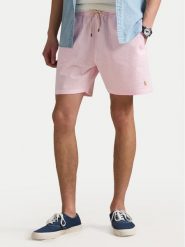 Polo Ralph Lauren Szorty kąpielowe 710957784004 Różowy Classic Fit. Czerwone kąpielówki Polo Ralph Lauren, l, bez wzorów, z syntetyku. Za 399.99 zł.
