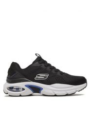Skechers Sneakersy Skech-Air Ventura 232655/BKBL Czarny. Czarne buty sportowe casual Skechers, bez wzorów, z materiału, bez zapięcia. Za 259.99 zł.