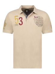 Canadian Peak Koszulka polo "Kelaneak" w kolorze beżowym rozmiar: XXL. Brązowe koszulki polo Canadian Peak, xxl, bez wzorów, z bawełny, bez kołnierzyka, bez ramiączek. Za 86.99 zł.