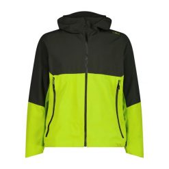 Kurtka wodoodporna z kapturem CMP Unlimitech2-Layer. Zielone kurtki CMP, xl, bez wzorów, z kapturem. Za 371.00 zł.