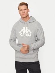 Kappa Bluza Malmo 3 Auth Kontemporary 341M43W Szary Regular Fit. Szare bluzy Kappa, m, bez wzorów, z bawełny, bez kaptura. Za 229.99 zł.
