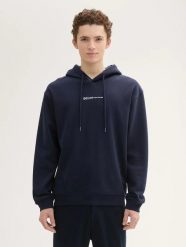 BLUZA MĘSKA SPORTOWA Z KAPTUREM TOM TAILOR M KOLOR NIEBIESKI. Niebieskie bluzy z kapturem Tom Tailor, l, bez wzorów, z bawełny, z kapturem. Za 95.99 zł.
