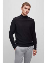 Hugo Boss Underwear Sweter w kolorze czarnym rozmiar: XL. Czarne swetry nierozpinane Hugo Boss Underwear, xl, bez wzorów, z wełny, bez kołnierzyka, bez ramiączek. Za 379.95 zł.