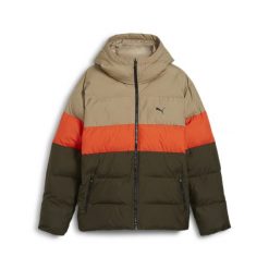Męska kurtka ocieplana PUMA Dark Olive Green. Brązowe kurtki Puma, m, bez wzorów, bez kaptura. Za 390.99 zł.