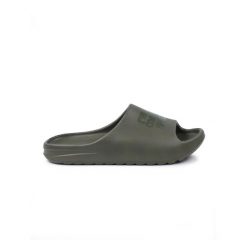 Klapki męskie Linosa. Zielone klapki LEONE 1947 APPAREL, z poliesteru. W wyprzedaży za 58.94 zł.