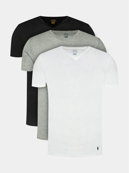 Polo Ralph Lauren Komplet t-shirtów 714936903002 Kolorowy Slim Fit. Koszulki polo Polo Ralph Lauren, m, bez wzorów, z bawełny, bez kołnierzyka, bez ramiączek. Za 249.99 zł.