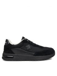 Armani Exchange Sneakersy XUX240 XV910 Q781 Czarny. Czarne buty sportowe casual Armani Exchange, bez wzorów, z materiału, bez zapięcia. Za 779.99 zł.