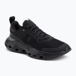 Buty treningowe męskie On Cloudpulse Next black/stone. Czarne buty treningowe On, bez wzorów, na fitness i siłownię. Za 629.99 zł.