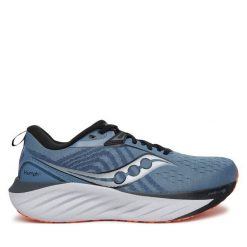 Buty do biegania Saucony. Niebieskie buty do biegania Saucony, bez wzorów, bez zapięcia, do biegania. Za 679.99 zł.