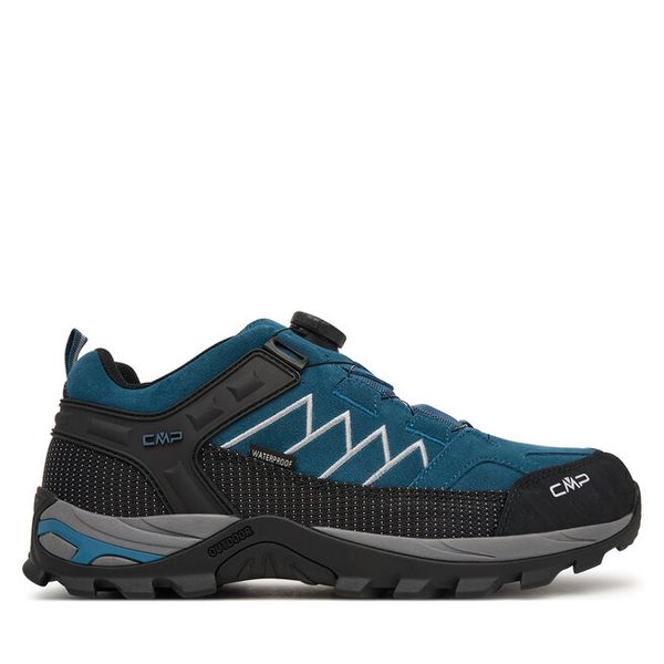 Trekkingi CMP. Niebieskie buty trekkingowe CMP, bez wzorów, bez zapięcia. Za 529.99 zł.