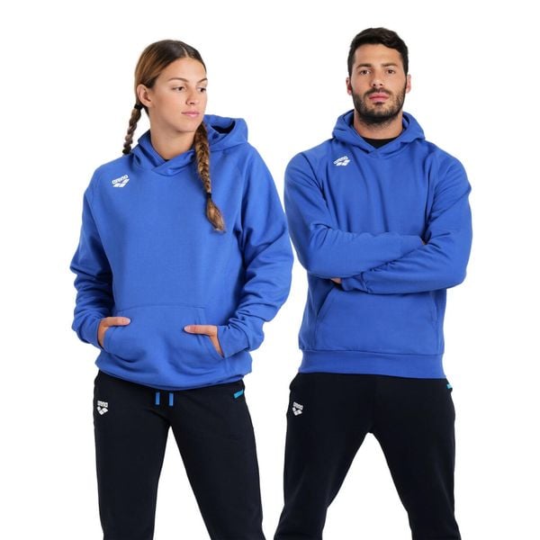 Bluza Arena Team Hooded Sweat Panel z kapturem. Niebieskie bluzy z kapturem Arena, bez wzorów, z bawełny, z kapturem. Za 289.99 zł.
