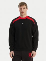 HUGO Bluza Davalio_RB 50559679 Czarny Regular Fit. Czarne bluzy Hugo, m, bez wzorów, z bawełny, bez kaptura. Za 499.99 zł.