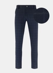 PAKO LORENTE – Spodnie męskie granatowe GETXO P20SF-WX-007-G. Spodnie materiałowe Pako Lorente, na co dzień, l, bez wzorów, casualowe. Za 89.99 zł.