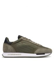 EA7 Emporio Armani Sneakersy 7X000870 AF28085 MZ851 Zielony. Zielone buty sportowe casual EA7 Emporio Armani, bez wzorów, ze skóry, bez zapięcia. Za 774.99 zł.