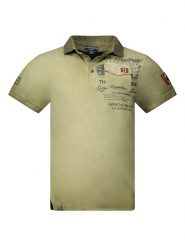 Canadian Peak Koszulka polo "Keoneak" w kolorze khaki rozmiar: XXL. Brązowe koszulki polo Canadian Peak, xxl, bez wzorów, z bawełny, bez kołnierzyka, bez ramiączek. Za 86.99 zł.