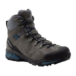 Buty trekkingowe męskie Scarpa ZG Trek GTX. Szare buty trekkingowe Scarpa, bez wzorów, bez zapięcia, trekkingowe. Za 799.99 zł.