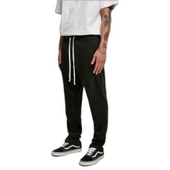Jogging Urban Classics Low Crotch Cargo. Czarne szorty Urban Classics, m, bez wzorów. Za 307.50 zł.