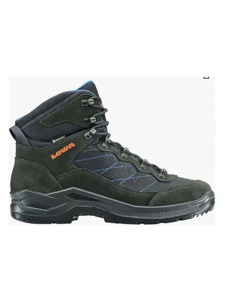 LOWA Skórzane buty trekkingowe "Taurus Pro GTX" w kolorze granatowym rozmiar: 46. Niebieskie buty trekkingowe Lowa, bez wzorów, z gore-texu, bez zapięcia. Za 630.99 zł.