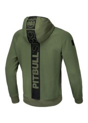 Bluza męska Pitbull rozpinana z kapturem Hermes. Brązowe bluzy z kapturem PITBULL, m, z aplikacjami, z bawełny, z kapturem. Za 299.00 zł.
