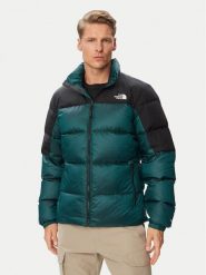The North Face Kurtka puchowa Diablo 2.0 NF0A8993 Turkusowy Regular Fit. Niebieskie kurtki The North Face, l, bez wzorów, z puchu, bez kaptura. Za 1,399.00 zł.