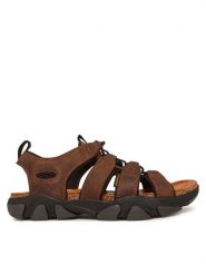 Keen Sandały Daytona II 1027340 Brązowy. Brązowe sandały Keen, ze skóry, bez zapięcia. Za 339.99 zł.