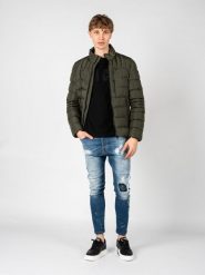 Geox Kurtka "Hilstone" | M2628D T2941 | Mężczyzna | Zielony. Zielone kurtki Geox, m, bez wzorów, z poliesteru, bez kaptura. W wyprzedaży za 499.00 zł.