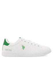 U.S. Polo Assn. Sneakersy BYRON001 Biały. Białe buty sportowe casual U.S. Polo Assn., bez wzorów, ze skóry, bez zapięcia. Za 199.99 zł.
