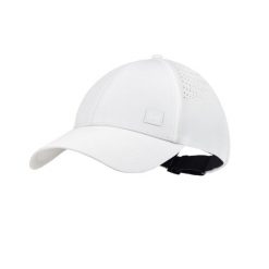Czapka z daszkiem baseballowa Summit. Białe czapki z daszkiem Buff, na lato, bez wzorów, z elastanu. Za 130.99 zł.