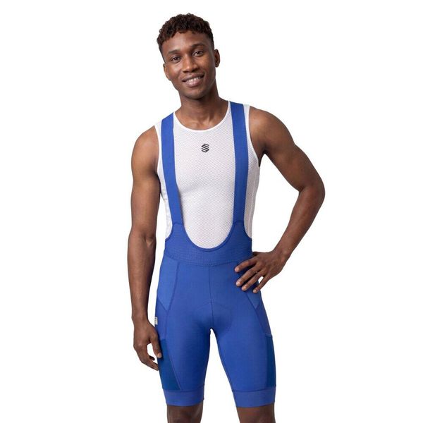 Męskie spodenki rowerowe gravel Kolarstwo Siroko Rocket Blue. Niebieskie spodenki rowerowe SIROKO, l, bez wzorów, z materiału, rowerowe. Za 380.00 zł.