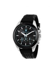 Maserati Zegarek Traguardo Chronograph R8871612047 Czarny. Czarne zegarki maserati. Za 1,189.00 zł.
