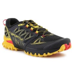 Buty do biegania La Sportiva Bushido Iii 56S999100 czarne. Czarne buty turystyczne bez wzorów, bez zapięcia, do biegania. Za 1,047.04 zł.