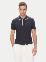 Baldessarini Polo B4 10063.5283 Granatowy Regular Fit. Niebieskie koszulki polo Baldessarini, m, bez wzorów, z bawełny, bez kołnierzyka, bez ramiączek. Za 619.99 zł.