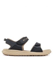 Columbia Sandały Konos Hiker 2-Strap 2121561 Czarny. Czarne sandały Columbia, ze skóry, bez zapięcia. Za 229.99 zł.