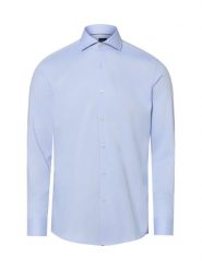 BOSS koszula biznesowa Mężczyźni Slim Fit Bawełna (100%) niebieski, 43. Niebieskie koszule Boss, m, bez wzorów, z bawełny, bez kołnierzyka, bez ramiączek. Za 379.95 zł.