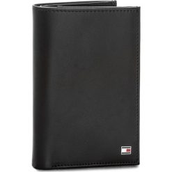 Duży Portfel Męski TOMMY HILFIGER - Eton N/S Wallet W/Coin Pocket AM0AM03088 002. Czarne portfele Tommy Hilfiger, bez wzorów, ze skóry. Za 299.00 zł.