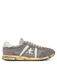 Premiata Sneakersy Lucy Var 8187 Szary. Szare buty sportowe casual Premiata, bez wzorów, ze skóry, bez zapięcia. Za 1,159.00 zł.