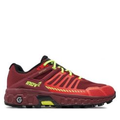 Buty do biegania Inov-8. Czerwone buty do biegania Inov-8, bez wzorów, bez zapięcia, do biegania. Za 439.99 zł.