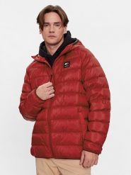 Tommy Jeans Kurtka przejściowa DM0DM17882 Czerwony Regular Fit. Czerwone kurtki Tommy Jeans, m, bez wzorów, z jeansu, bez kaptura. Za 499.99 zł.