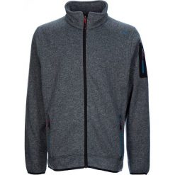 Kurtka polarowa w kolorze szarym. Szare kurtki CMP Men, m, bez wzorów, z dzianiny, bez kaptura. W wyprzedaży za 118.95 zł.