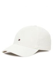 Tommy Hilfiger Czapka z daszkiem Flag Soft 6 Panel AM0AM13426 Biały. Białe czapki z daszkiem Tommy Hilfiger, bez wzorów, z bawełny. Za 119.99 zł.