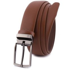 Pasek męski BELTIMORE r.115-130 cm E41 brązowy. Brązowe paski bez wzorów. Za 65.99 zł.
