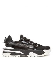 Versace Jeans Couture Sneakersy 78YA3SI8 Czarny. Czarne buty sportowe casual Versace Jeans Couture, bez wzorów, z jeansu, bez zapięcia. Za 1,589.00 zł.